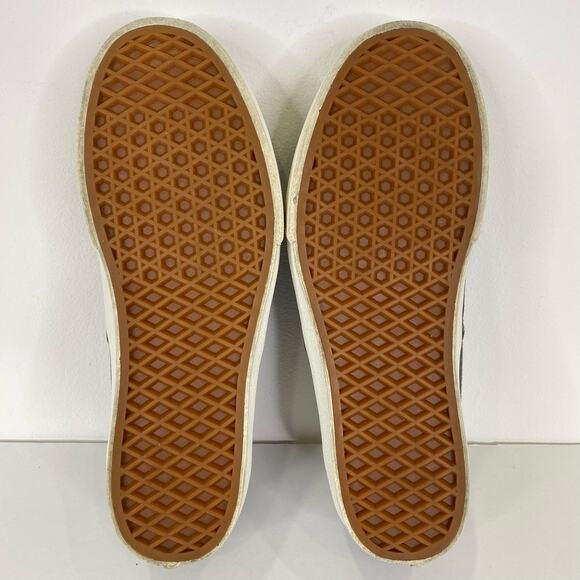 VANS Authentic Vintage Platform Sneaker Womens Sz 8.5 Gray Suede Low Top Lace Up - Picture 2 of 12